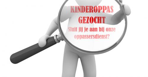 Oppasser gezocht